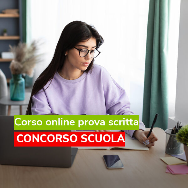 Corso online prova scritta CONCORSO SCUOLA secondaria primo e secondo grado